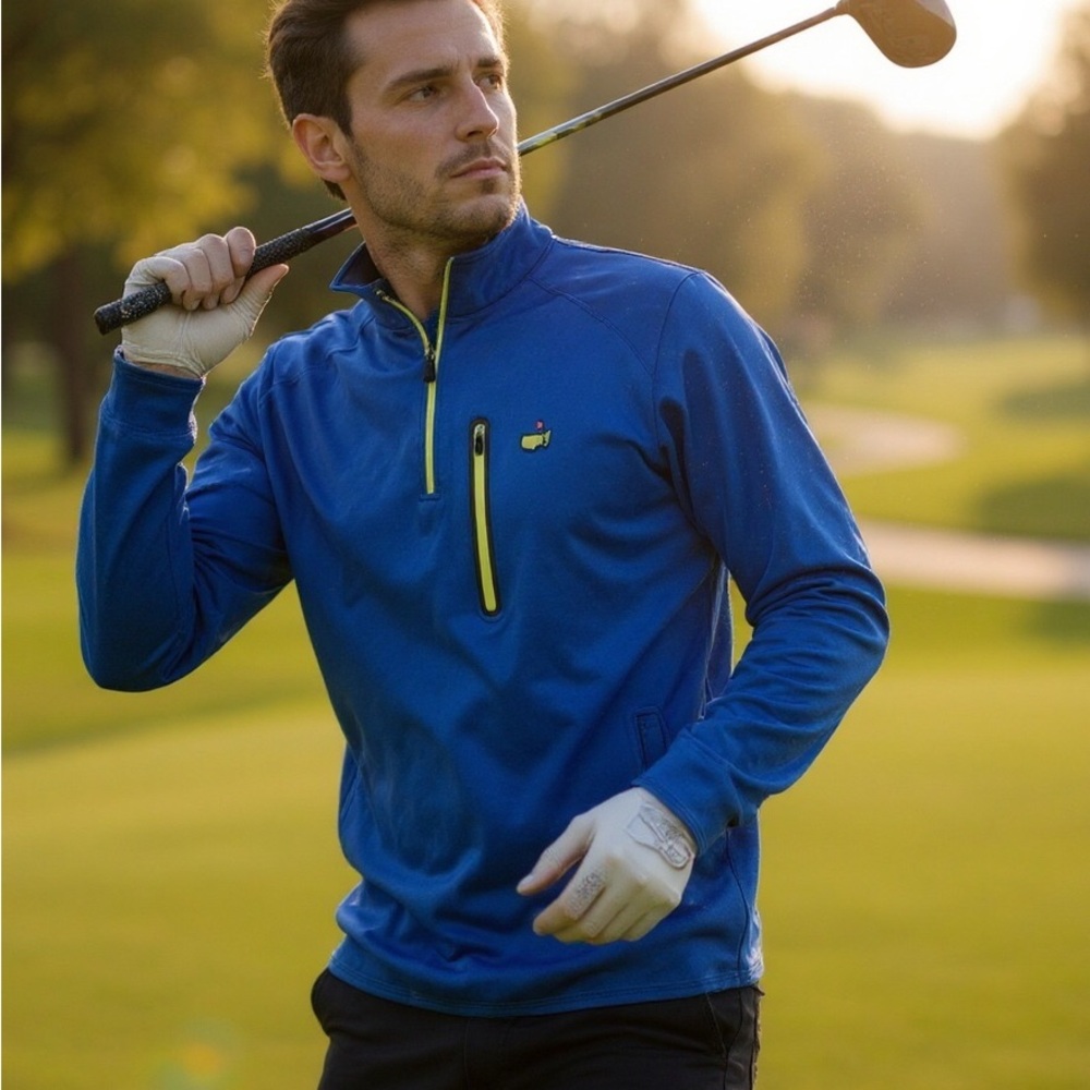 Masters Tech Blue Pullover - image 4